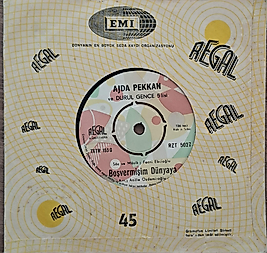 AJDA PEKKAN - BOŞ VERMİŞİM DÜNYAYA , SEVDİĞİM ADAM 45LİK