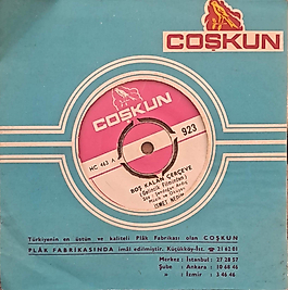 İSMET NEDİM - BOŞ KALAN ÇERÇEVE , EDEN BULUR DÜNYADA 45lik