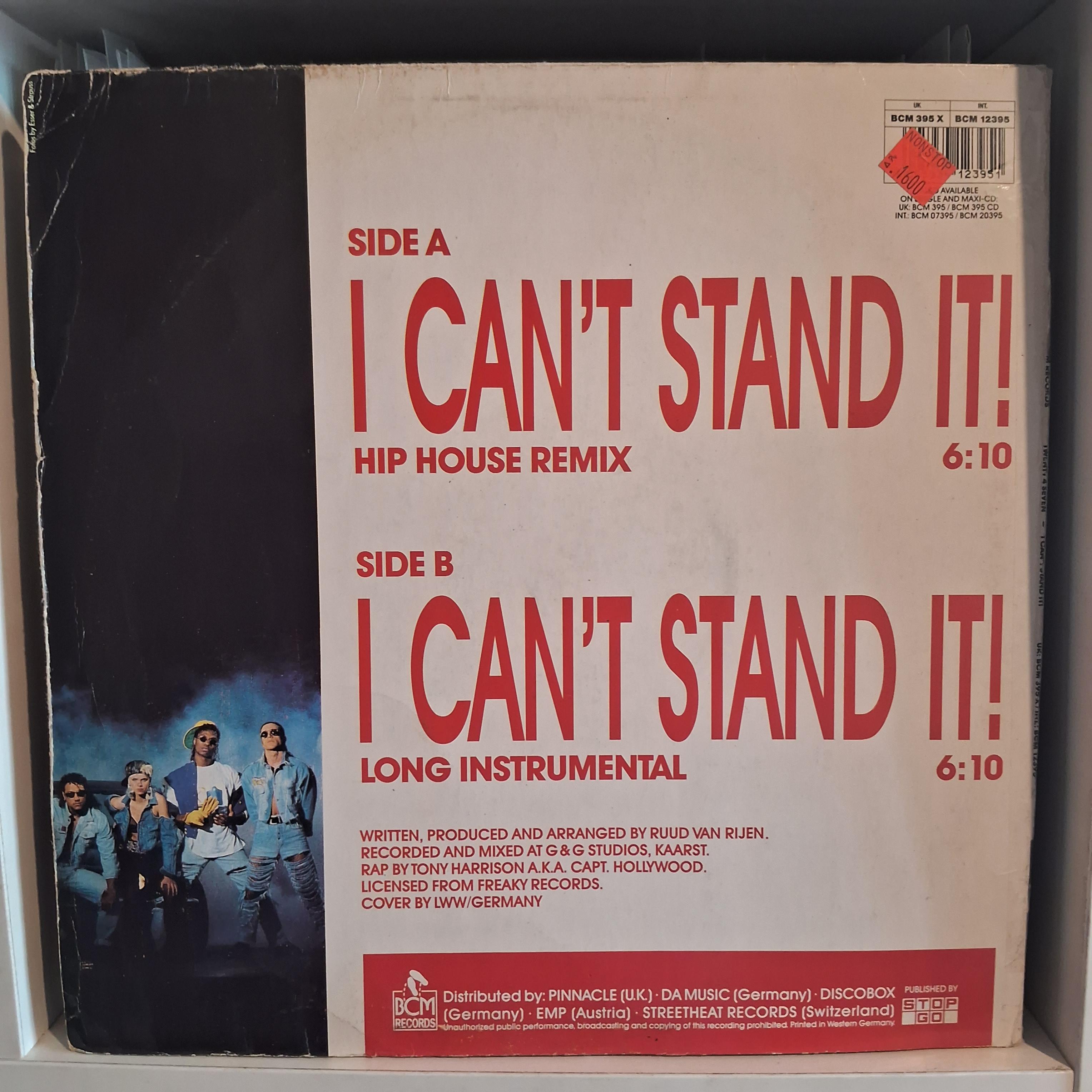 TWENT 4 SEVEN * I CANT STAND IT